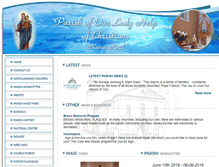 Tablet Screenshot of navanroadparish.com